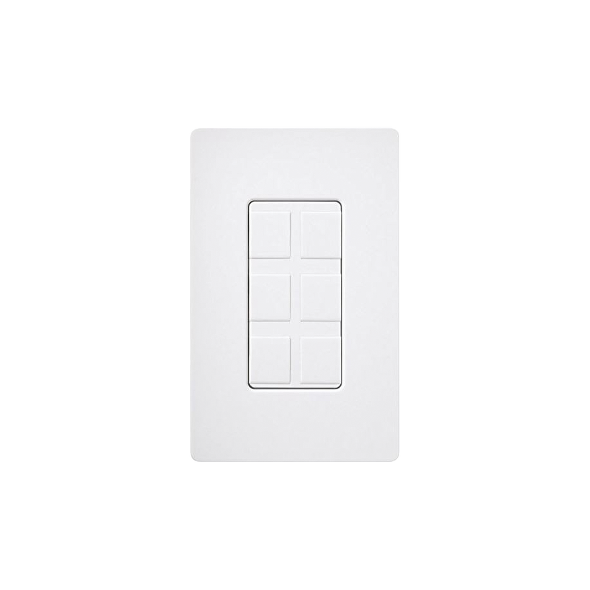 Caja de pared para contactos varios, 6 mini espacios.