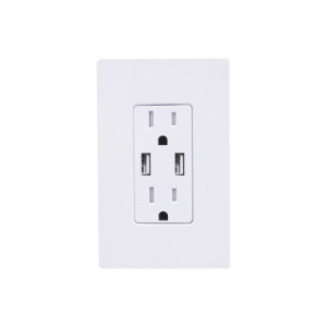 TOMACORRIENTE 15 AMP CONECTOR USB