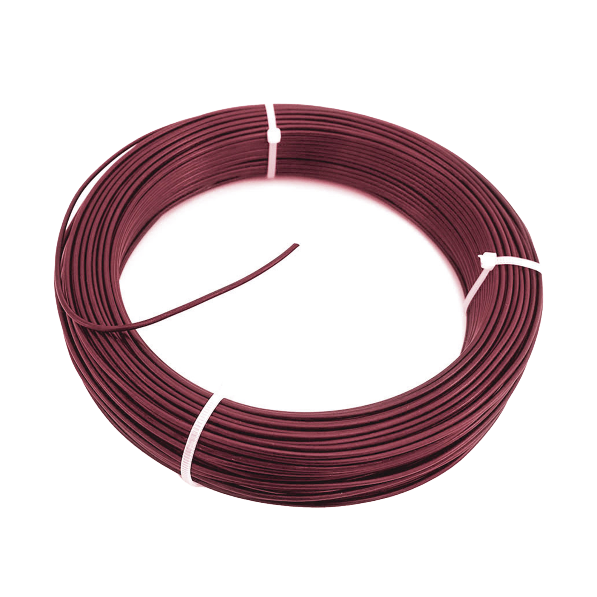 Cable Fotovoltaico Rojo / 6 mm² (10AWG) / Material COBRE / 2000V / Rollo de 25 m