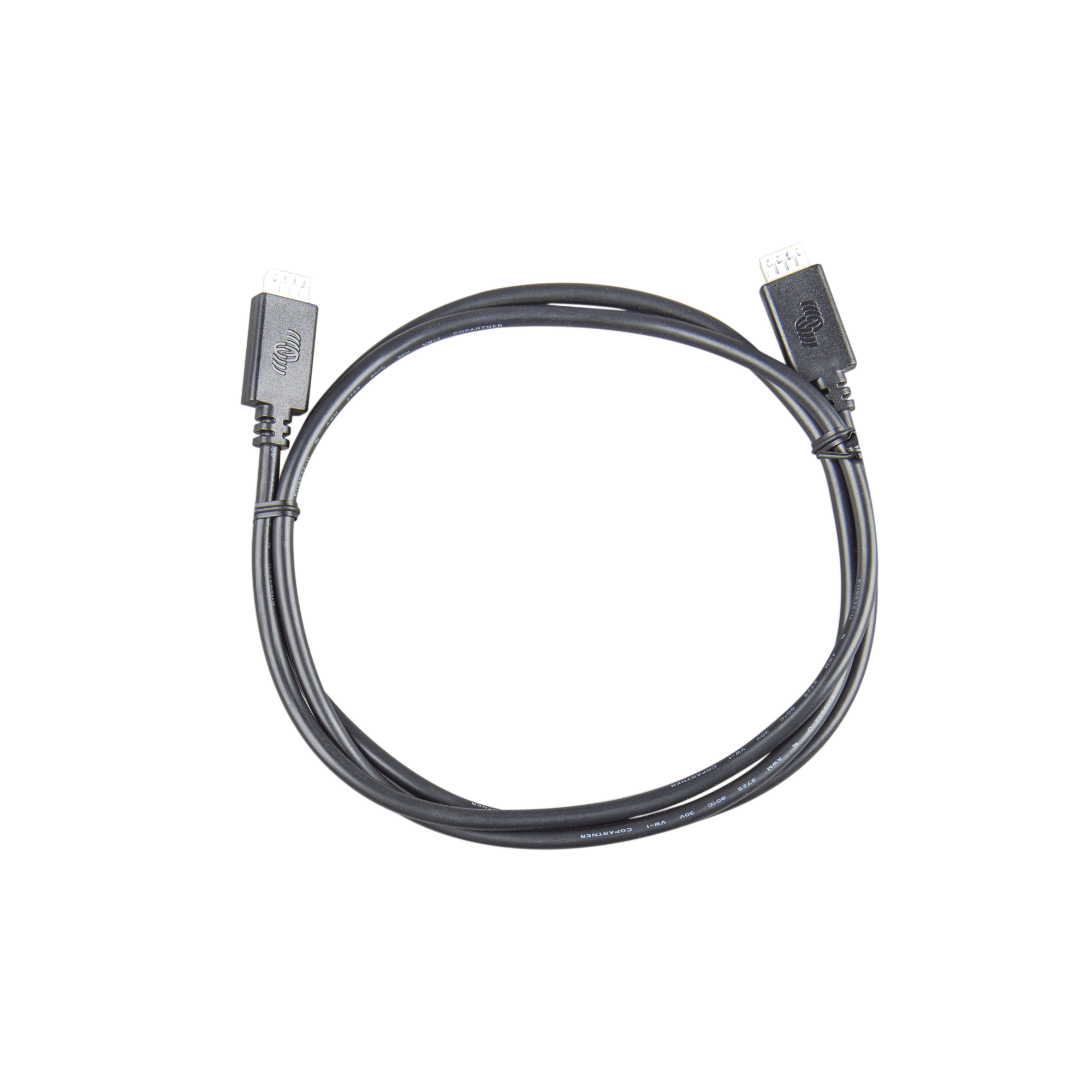 Cable de Comunicación VE.Direct a VE.Direct para controladores Victron de 0.9 m