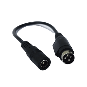 Adaptador Universal DC Hembra a Minidin 4 Pines Macho / Recomendado para DVR´s epcom / HIKVISION