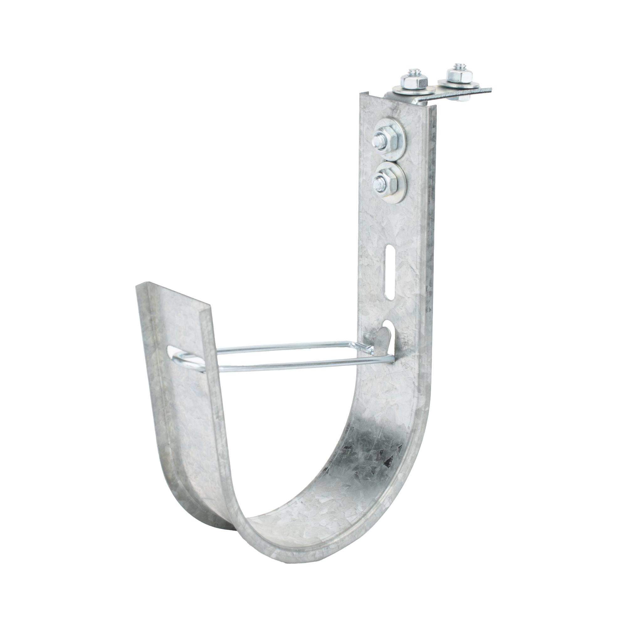 Soporte (Gancho) tipo J-Hook, hasta 115 cables Cat6, ideal para soportar cableado en los espacios de manipulación al aire, Para instalación en interior