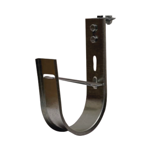 Soporte (Gancho) tipo J-Hook, hasta 10 cables Cat6, ideal para soportar cableado en los espacios de manipulación al aire, Para instalación en interior