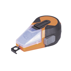 Línea de Tiza Autorretráctil con Tiza Azul para Trazado en el Trabajo.