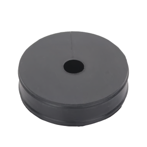 Inserto de Caucho de 4" Con Un Orificio para Cable de 1/2 in