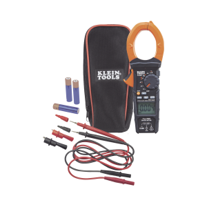 Amperímetro Digital de Gancho de Rango Automático de 2000 A CA, con Media Cuadrática Real y Baja Impedancia (LoZ).