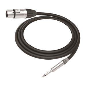 Cable de Audio | XLR 3 Polos Hembra a Plug 1/4 in mono | Conector Seetronic Serie M SCMF3 - MP2X | Longitud 3m