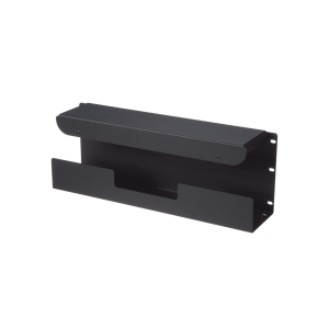 Accesorio Pasacables Para Rack Estándar de 19 in, 4 UR, Capacidad de 260 Cables Cat6, 4.5 in de Profundidad, Color Negro