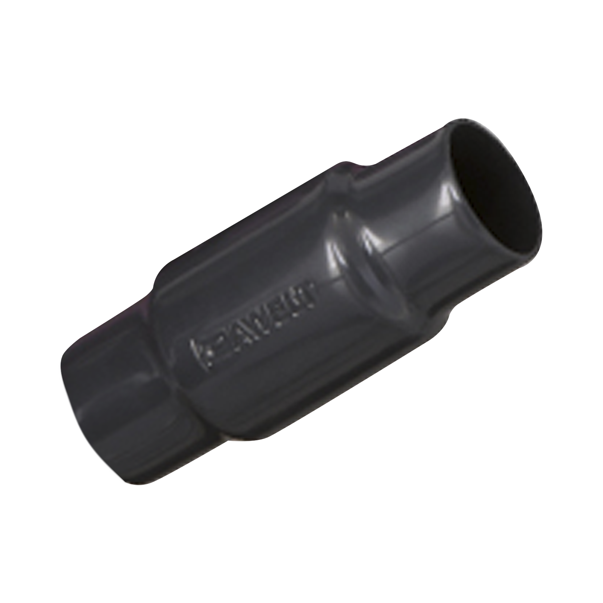 Cople de Aluminio con Recubrimiento Exterior de Pvc e Interior de Uretano Purpura para Conduit de 3/4" (19 mm).