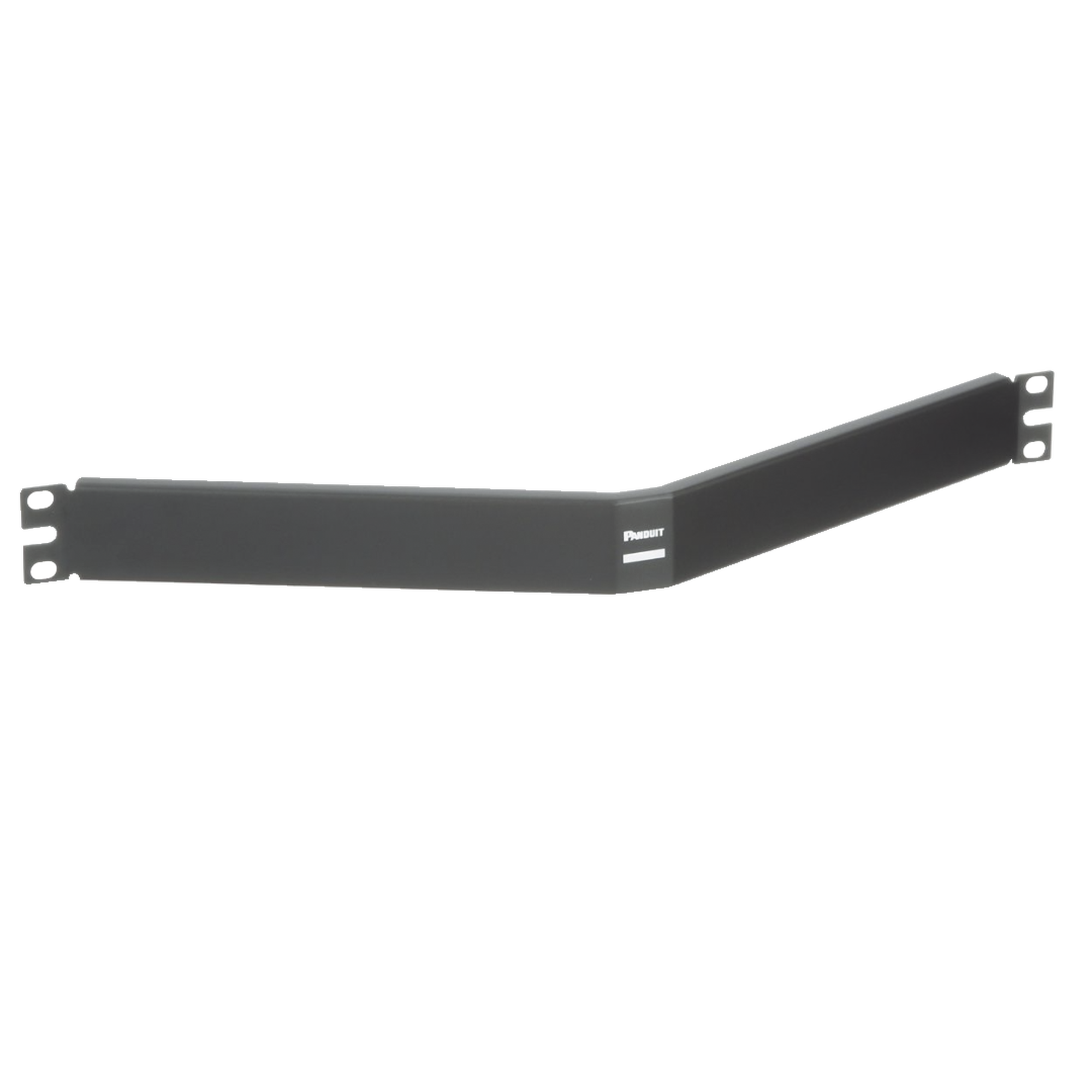 Tapa Ciega Para Rack Estándar de 19in, Angulado, de Acero, 1UR, Color Negro