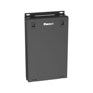 Punto de Consolidación Para 48 Puertos, Con Espacio para 2 UR , Instalación en Piso, Pared o Techo, Fabricado en Acero, Color Negro