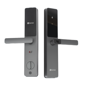 Cerradura Inteligente / Wi-Fi / Bluetooth / Códigos Temporales Para Visitantes / Lectura de Huella / Lectura de Tag / Contraseña / Botón para Timbrar / Apertura Remota / Alarma Anti-intrusión / No Requiere HUB