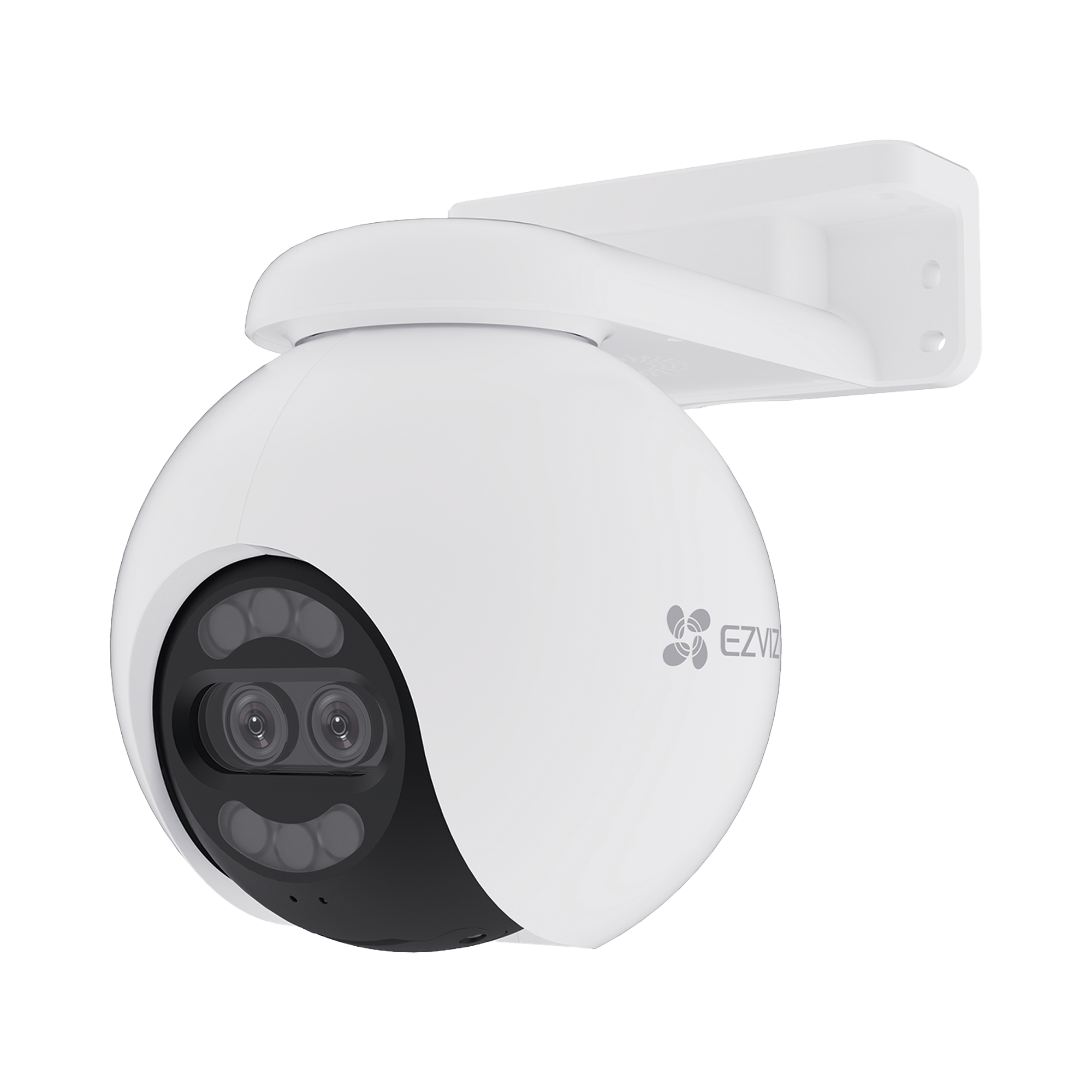 Cámara PT / Wi-Fi / Lente Dual / Panorámica 360° / Resolución 4K / Visión Nocturna ColorFULL  / IA Detección de Humanos y Vehiculos / Alarma con Sirena y Luz / IP65