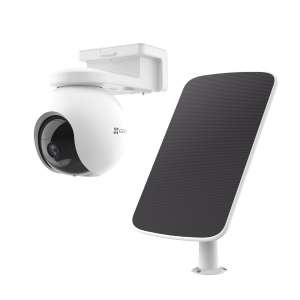 Kit de Cámara de Batería Recargable y Panel Solar / Wi-Fi / Almacenamiento Gratuito en Memoria Interna de 32 GB / Incluye 1 pieza de CS-HB8 y 1 Pieza de CS-CMT-SOLARPANEL-E