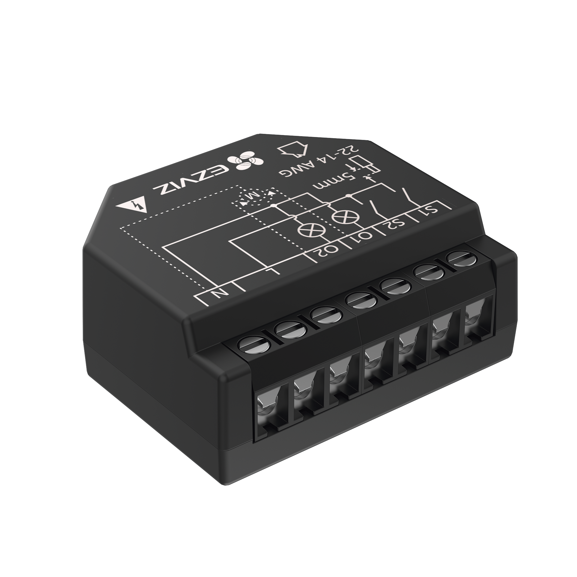 Relevador Wi-Fi Inteligente / 2 Salidas Para 2 Apagadores / Ideal Para Control de Iluminación / Control Remoto / Horarios Personalizados / Registro de Consumo / 110-240VCA