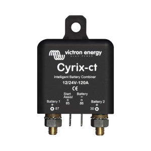 Cyrix-CT 12/24 V 120 A / Combinador Inteligente de Baterías en Vehículos y Embarcaciones
