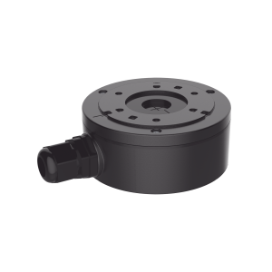 Caja de Conexión de Metal Color Negro / Exterior IP66 / Compatible con DS-2CD1043G2-LIUF/BLACK & DS-2CD2043G2-I(U)(BLACK)