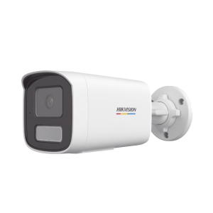 [Dual Light + ColorVu] Bala IP 6 Megapixel / Lente 4 mm / 50 mts IR + 50 mts Luz Blanca / Micrófono Integrado / ACUSENSE Lite / Exterior IP67 / WDR 120 dB / PoE / Micro SD