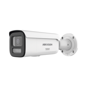 [Dual Light + ColorVu 3.0 + HikAI] Bala IP 6 Megapixel / Lente Mot. 2.8 a 12 mm / 60 mts IR + Luz Blanca / Exterior IP67 / WDR 130 dB / ACUSENSE 3.0 / Metal / NEMA 4X / ACUSEARCH