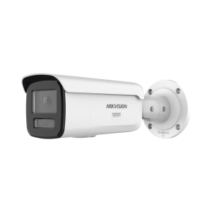 [Dual Light + ColorVu 3.0 + HikAI] Bala IP 8 Megapixel / Lente 4 mm / 60 mts IR + Luz Blanca / Exterior IP67 / Estrobo Luz Blanca / WDR 130 dB / ACUSENSE 3.0 / Metal / NEMA 4X / ACUSEARCH