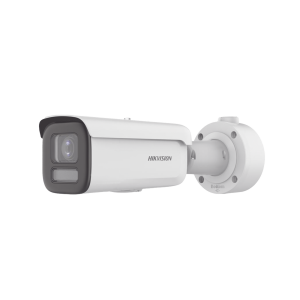 Bala IP 4 Megapixel / Lente Mot. 2.7 a 13.5 mm / Dual Light (60 mts IR + 60 mts Luz Blanca ) / Darkfighter S / Exterior IP67  / IK10 / WDR 130 dB / 4 Analíticos: AcuSense, Deteccion Facial, Conteo de Personas por Cruce y Zona