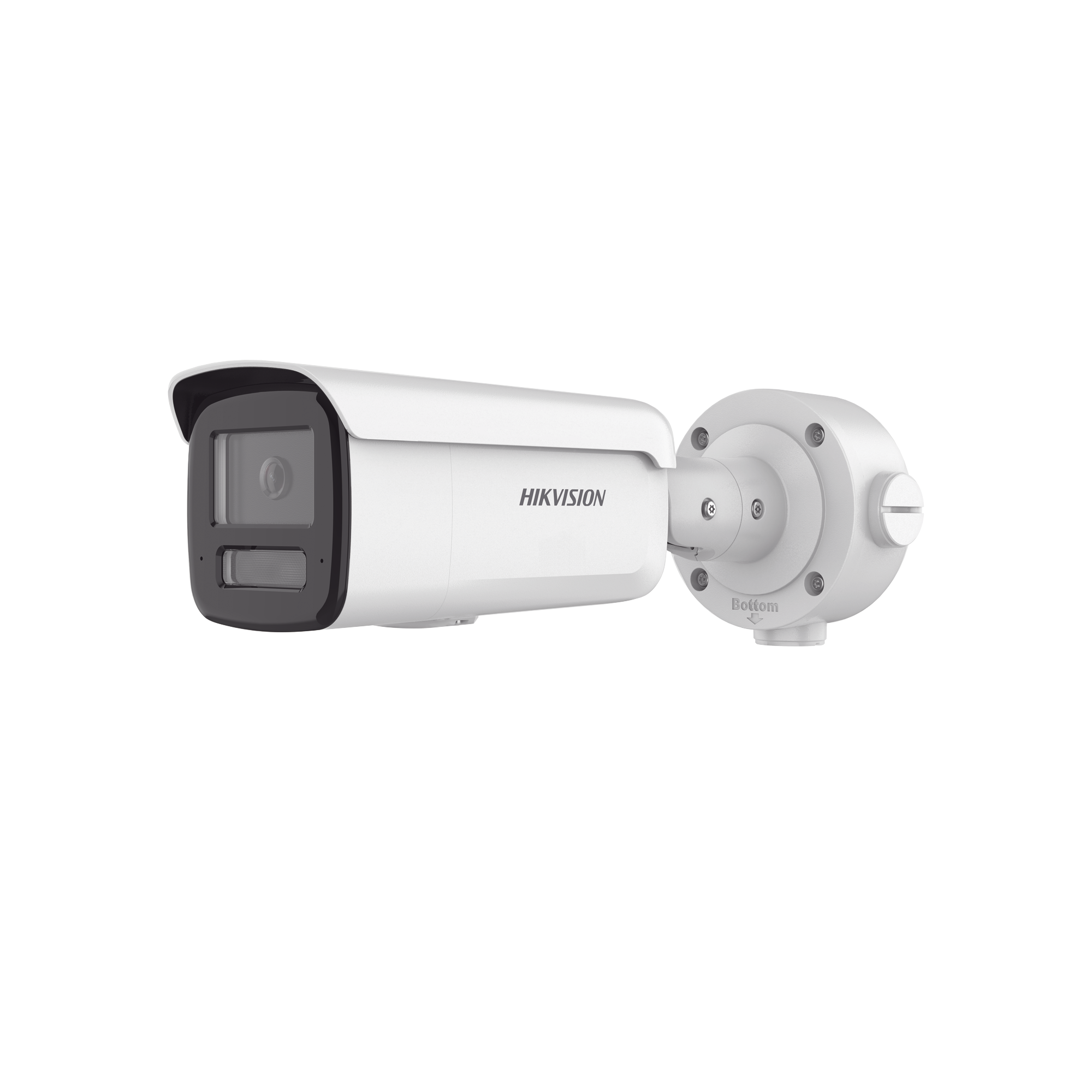 Bala IP 8 Megapixel / Lente 4 mm / Dual Light (60 mts IR + 60 mts Luz Blanca ) / Darkfighter S / Exterior IP67  / WDR 130 dB / 4 Analíticos: AcuSense, Deteccion Facial, Conteo de Personas por Cruce y Zona