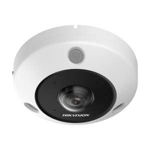 Fisheye IP 6 Megapixel / 180° - 360° / Dewarping / Heat Map / HEOP 2.0 / Conteo de Personas / IP67 / IK10 / 15 mts IR / Entrada y Salida de Audio y Alarma / Múltiples Vistas / Micrófono Integrado