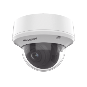 Domo TURBOHD 5 Megapixel / Lente Motorizado 2.7 - 13.5 mm / IR EXIR 40 mts / TVI-AHD-CVI-CVBS / IK10 / IP67 / dWDR / 12 Vcc / 24 VCA