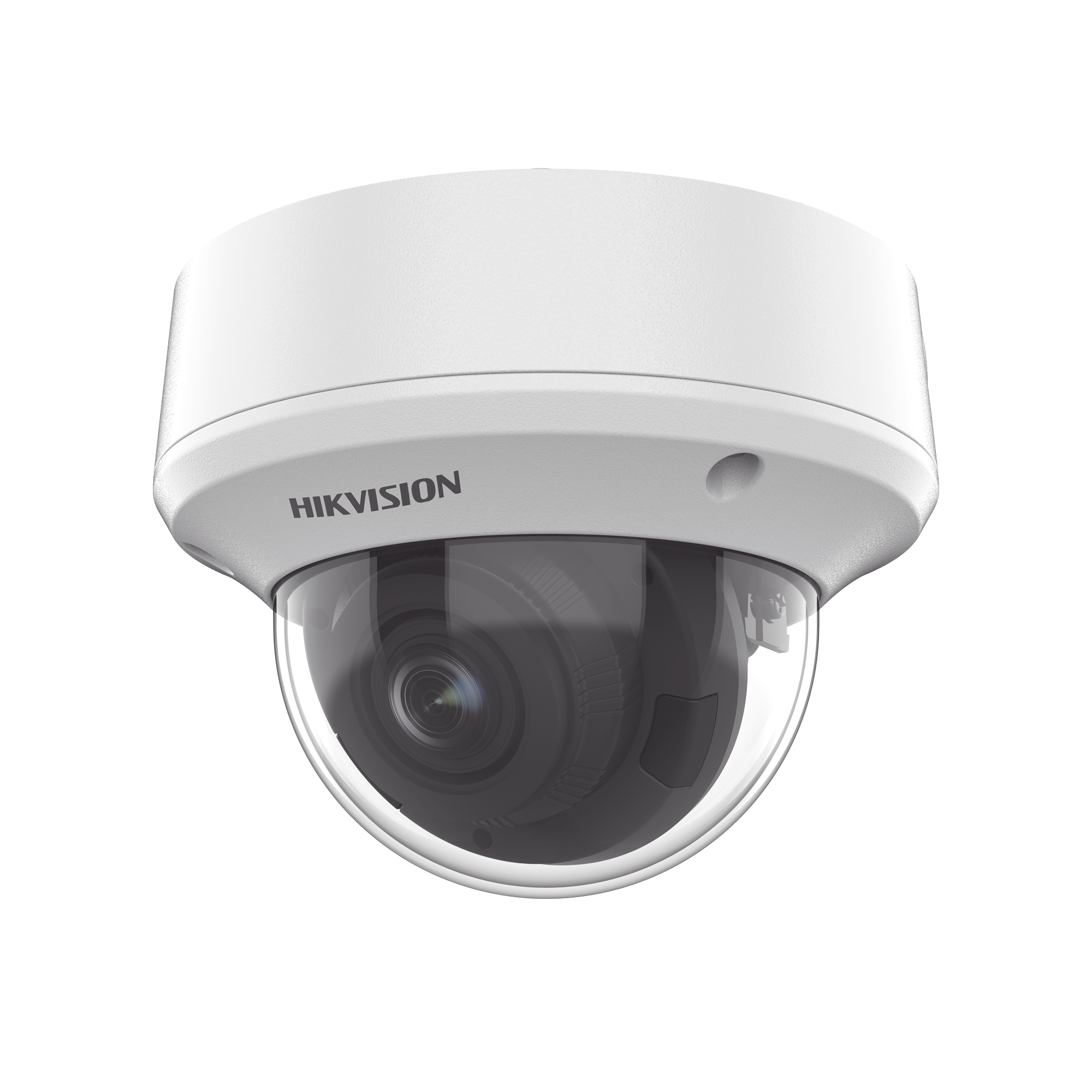 Domo TURBOHD 5 Megapixel / Lente Motorizado 2.7 - 13.5 mm / IR EXIR 40 mts / TVI-AHD-CVI-CVBS / IK10 / IP67 / dWDR / 12 Vcc / 24 VCA