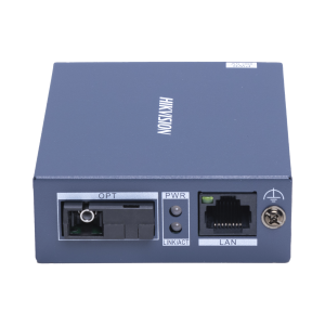 Convertidor Fibra Óptica / Receptor / Monomodo (RX) / 1 Puerto SFP (SC) 100 Mbps / 1 Puerto RJ45 10/100 Mbps / HASTA 20 KM / Plug and Play