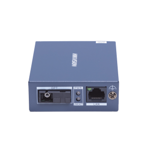 Convertidor de medios UTP/FIBRA ÓPTICA (RX) / 1000 Mbps / Monomodo / Hasta 3 KM / CONECTOR SC