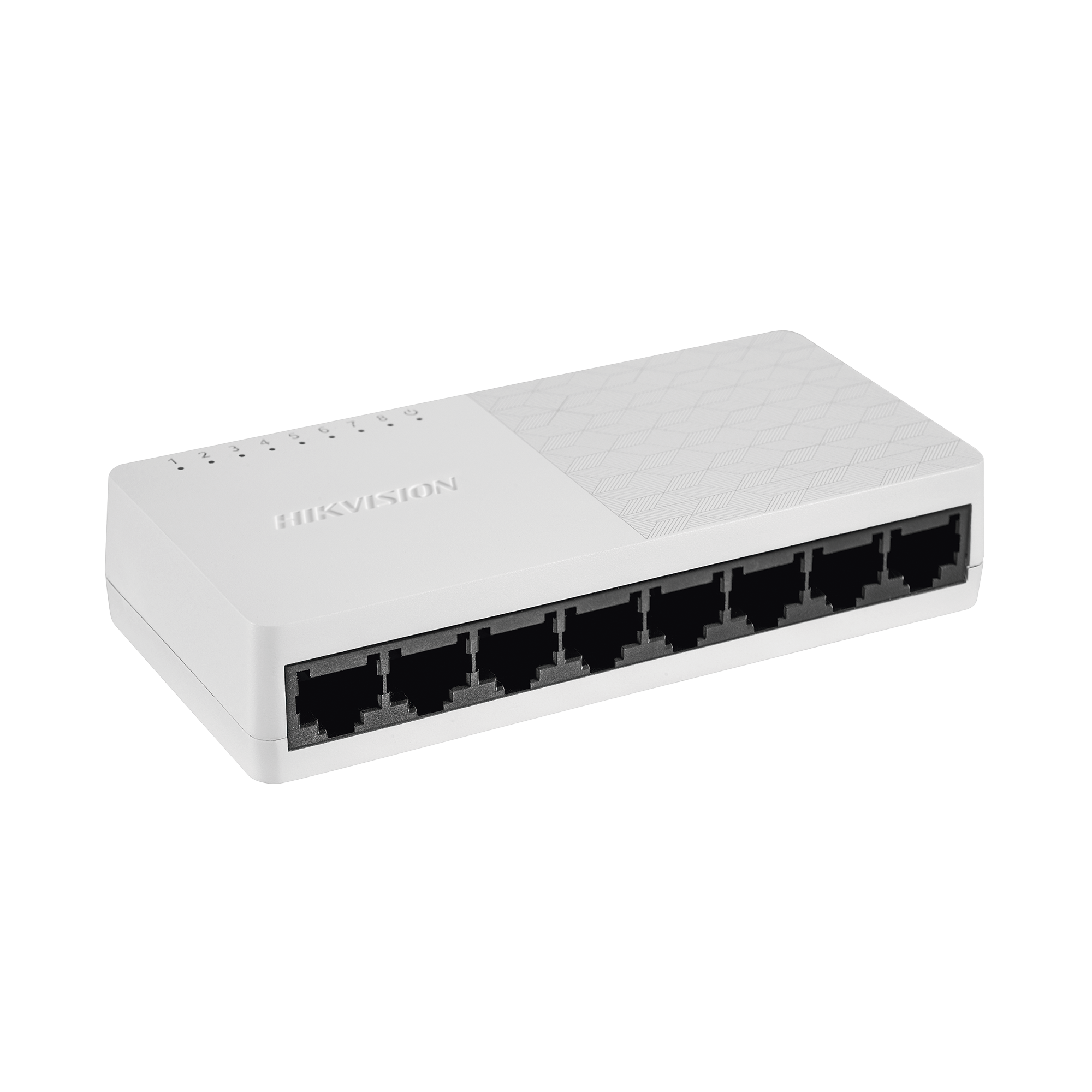 Switch No Administrable de Escritorio de 8 Puertos / Fast Ethernet 10 / 100 Mbps / Diseño Compacto y Estetico