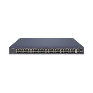 Switch PoE+ / Administrable / 48 Puertos 1000 Mbps PoE+ / 2 Puertos 1000 Mbps Uplink / 2 Puertos SFP / 470 Watts