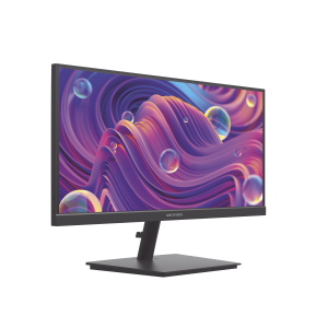 Monitor LED Full HD (1920 X 1080) de 21.5" / Ideal para CCTV, Oficina y Hogar / Entrada HDMI-VGA / Montaje VESA (75 X 75) / Uso 24/7 / Backlight E-LED / 100 Hz / Ultra Delgado / Bocinas Integradas