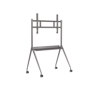 Montaje de Piso Móvil para Pantallas de 55" hasta 75" / Compatible con VESA / Incluye Soporte para la Pantalla