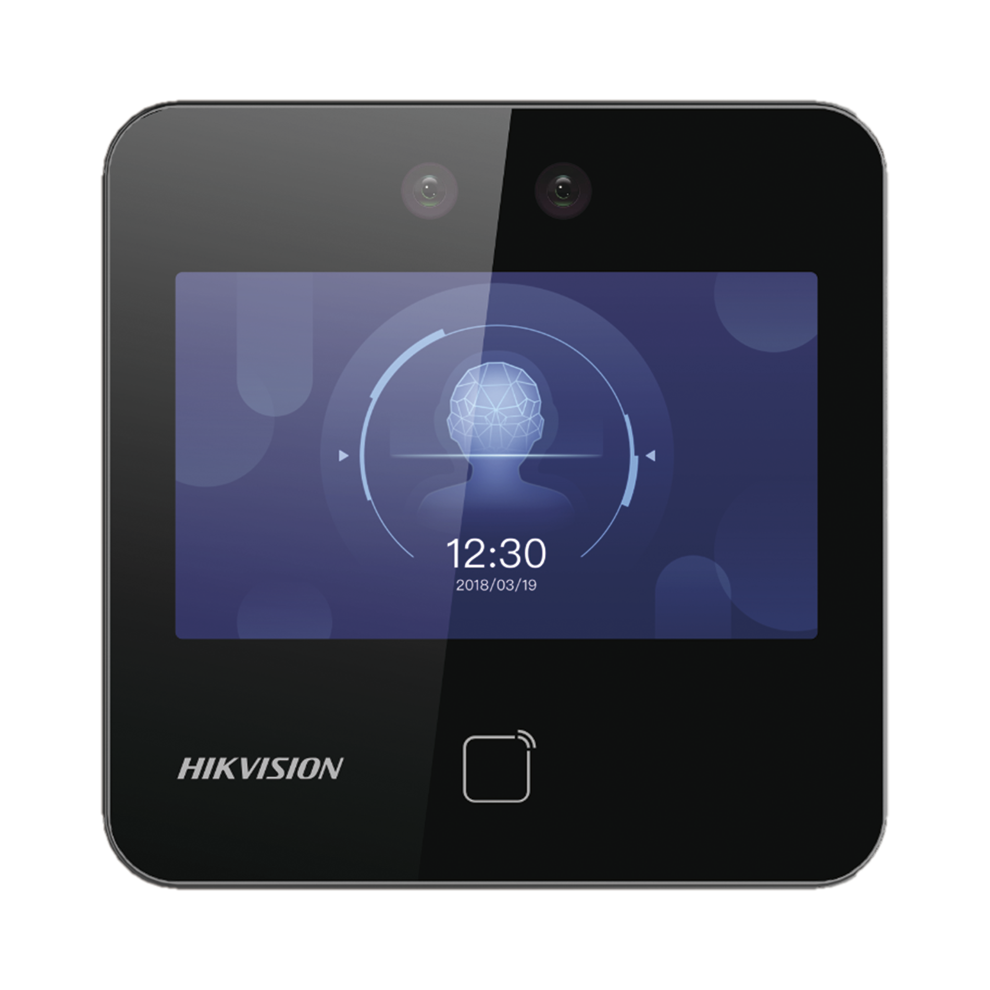 Terminal Min Moe WiFi / Touch de Reconocimiento Facial Ultra Rápido para ASISTENCIA y Control de ACCESO / 1500 Rostros y 3,000 tarjetas / Lee códigos QR / Videoportero / Detección de Cubrebocas / SIP Estandar / HIK-IA