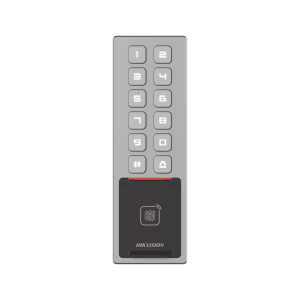 Teclado Exterior WiFi Antivandálico IP65 & IK08 / Administrable en la Nube / Alta y Baja de Passwords Remotamente con Horarios / Acceso por PIN, Tarjeta MIFARE, Huella y Tarjeta Virtual Bluetooth