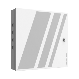 Controlador de Acceso 2 Puertas Administrable en la Nube con Hik-Connect Teams / Interfaz Web / 4 Lectores de Huella o Tarjeta / 100,000 Tarjetas / 10,000 Huellas / Incluye Gabinete y Fuente de Alimentación 12 Vcd 8 A / Soporta Batería de Re