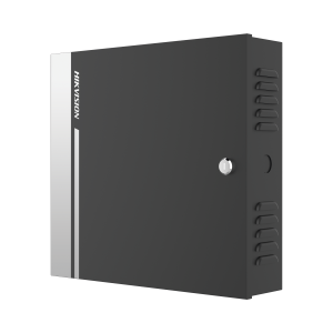 Controlador de Acceso para 4 Puertas y 8 Lectores RS485 o 4 Wiegand / Incluye Gabinete y Fuente de Alimentación 12Vcc/8A / Soporta Batería de Respaldo / Wiegand y RS-485 / 10,000 Tarjetas