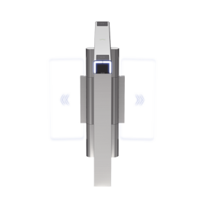 Torniquete Swing Central PREMIUM para Ampliar Carriles / Iluminación LED / Carril de 90 cms / Requiere Torniquetes Izquierdo y Derecho