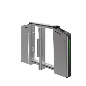 Torniquete Inteligente DERECHO con Reconocimiento Facial Incluido / 12,000,000 MCBF / 20 Pares de IR para Detección de Peatón / Controlador Incluido / Acero Inoxidable SUS304 / Carril de 65 cms