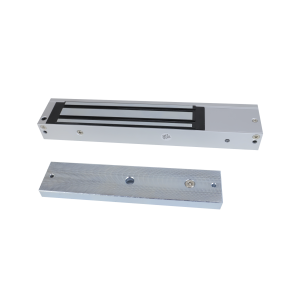 Chapa Magnética de 600 Lbs (272 Kg) / Montaje en Puerta Normal / Certificado CE / Uso en Interior / Magnetismo Anti-residual