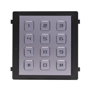 Módulo de Teclado para Frente de Calle Modular / Desbloqueo de Puerta Mediante Código / Llamada a monitor.