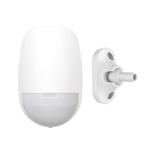 Detector PIR Cableado Interior de Doble Tecnología PIR y Microondas / Inmunidad a Mascotas 10 Kg / Detección de 12 mts / Ángulo de 85.9° de Cobertura + Montaje Universal