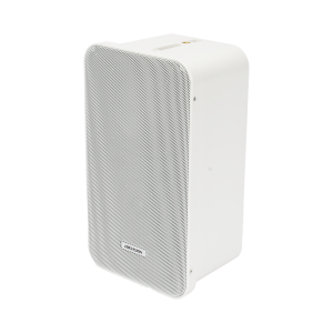 Altavoz Tipo Columna / 20 Watts / 100 V / Rejilla de Metal / Color Blanco / Montaje en L / Exterior / IP66