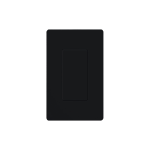 Placa ciega color negro.