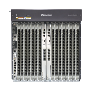 OLT GPON OptiXAccess Carrier Class con 1 tarjeta de 16 puertos GPON, 15 ranuras, 2 Fuentes de alimentación DC, 11 UR