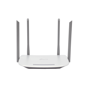 Router Inalámbrico ISP doble banda AC, 2.4 GHz y 5 GHz Hasta 1167 Mbps, 4 antenas externas omnidireccional, 3 Puertos LAN 10/100/1000 Mbps, 1 Puerto WAN 10/100/1000 Mbps