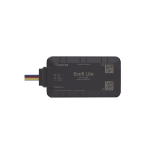 Rastreador Vehicular y Monitoreo de Flota / BLE 5.0 y GNSS / LTE CAT1 y LTE-M con Respaldo 2G / GNSS U-blox / MiKado IP54 / -20 °C a +40 °C / Acelerómetro de 3 Ejes / Suministro 9-32 V / Batería Interna