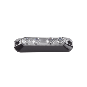 Luz Perimetral , 4 LEDs Ultra Brillantes, color Ambar